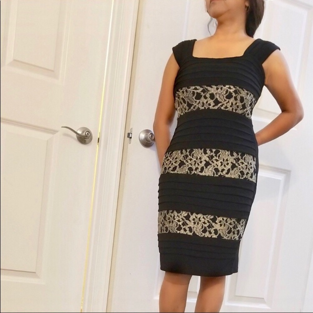 Max Studio Black Dress Petite size